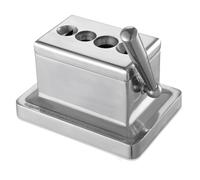 JDIME Desktop Cigar Cutter for Men Metal Knife Smoking Accessory Scissors Thicker Gift(Cigar Cutter 2)