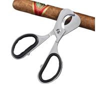 JDIME Portable Stainless Steel Sharp Double Blade Cigar Scissors Medicinal Tool Accessory