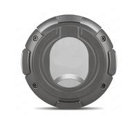 JDIME Stainless Steel Cigar Cutter, Precision Oval Double Blade Guillotine Tool, Vibrant Two-Tone Round Clipper, Ergonomic Dual-Loop Handheld Accessory(E)