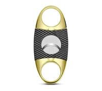 JDIME Varied Style Cigar Cutter Premium Metal Edge Handheld Smoke Tool(A5)