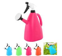 JDKJAG 1L Multifunctional Sprinkler Watering Can, Handheld Portable Small Watering Can, Watering Can Rose, Indoor Watering Can, Plant Garden Pot Tool, for Indoor Plants & Yard Lawn (pink)