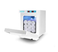 JDKJAG 5L UV Sterilizer Hot Towel Warmer Cabinet - 10-Min Fast Heating (176°F) Towel Heater with Stainless Steel Interior, Removable Tray - For Bathroom, Salon, Spa & Home (White)