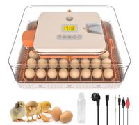 JDKJAG Egg Incubator, 48 Pieces Incubator for Eggs Automatic Turning, Temperature and Humidity Display, Control, and Alarm, Automatic Water Pump Replenishment for Hatching Eggs, Duck Eggs (56 pieces)