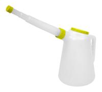 JDL5L 5L Oil Container with Lime Lid & Flexible Spout