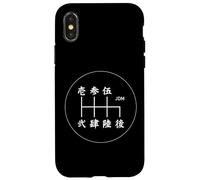 JDM 6-Speed Shift Pattern Traditional Japanese Kanji Numeral Case for iPhone X/XS