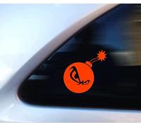 JDM Bomb Car Stickers Vinyl Decals 120mm