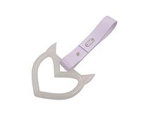 jdm Devil Demon Heart White Glow in the Dark TSURIKAWA Ring Subway Train Bus Handle Strap Charm Drift