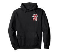 JDM Goods Anti Stock Car Club: Canceled Red Logo Pullover Hoodie