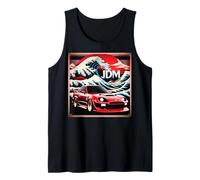 JDM Japan Drift Racing Car | The Great Wave Off Kanagawa Tank Top