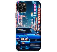 JDM Japanese Drift Race Car Tokyo Street Drift At Night Gift Case for iPhone 11 Pro Max