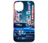 JDM Japanese Drift Race Car Tokyo Street Drift At Night Gift Case for iPhone 13