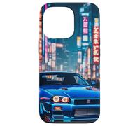 JDM Japanese Drift Race Car Tokyo Street Drift At Night Gift Case for iPhone 13 Pro