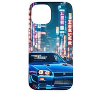 JDM Japanese Drift Race Car Tokyo Street Drift At Night Gift Case for iPhone 15