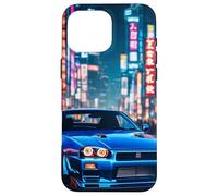 JDM Japanese Drift Race Car Tokyo Street Drift At Night Gift Case for iPhone 16 Pro Max