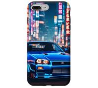 JDM Japanese Drift Race Car Tokyo Street Drift At Night Gift Case for iPhone 7 Plus/8 Plus