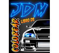 JDM Libro De Colorear: Relájate coloreando paisajes, animales, flores, aves, playas y más - arte antiestrés para adultos (Adult Coloring Books)