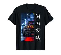 JDM Made In Japan Drift Race Car Tokyo Street Drift At Night T-Shirt