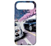JDM Race Cars Tokyo Street Drift Anime Style Sakura Blossom Case for iPhone Air