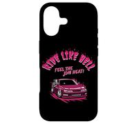 JDM Red Car 240 S14 with Grim Reaper - Racing Drift Legend Case for iPhone 17