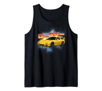 JDM Rotary Yellow FD 7 Street Tank Top