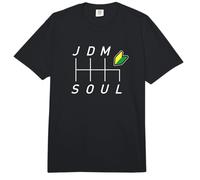 JDM Soul 6-Speed Shift Pattern with Wakaba Badge Design Comfort Colors Adult Heavyweight T-Shirt