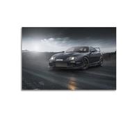 JDM Sports Car Poster Supra Mk4, Speed Culture, Japanese Tuner Aesthetics Decorative Canvas Family Bedroom Artwork Picture Painting 20x30inch(50x75cm)