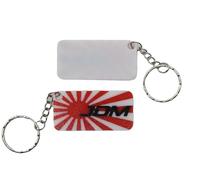 JDM Style Keyring - 3D Printed Car Keychain Accessory for JDM Enthusiasts - Lightweight, Durable, Custom Car Gift