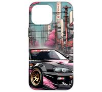 JDM Tokyo Skyline Retro Japanese Race Car Drift Tuning Gift Case for iPhone 16 Pro Max