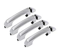 JDMON 4Pcs Exterior Door Handles Replacement for Hummer H3 Base 2006-2010, H3 Alpha 2008-2010, H3 X 2007-2009, H3 Adventure/Luxury 2008-2009, H3T Alpha/Base 2009-2010 Replacement for 25832249 15296932