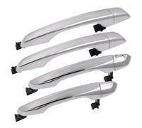 JDMON Chrome Exterior Door Handles Replacement for Hyundai Elantra Sedan 2017-2020 Front Rear Left Driver Right Passenger Outside Door Handle Set Replacement for 82651-F2020 82651-F2010 82661-F2010