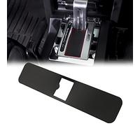 JDMON Compatible Ford Mustang 2006-2009 Auto Shifter Trim Blind Cover, ABS Material, Black with Polished Finish, 11 inches by 2 inches, Shifter Protective Cover