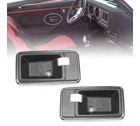 JDMSPEED Door Handle Style Interior Bezel Cup Set Replacement for Firebird/Trans Am & Camaro 1976-1981 Replace 1671194 1671195 Passenger and Driver Side 2PCS Interior Door Handle
