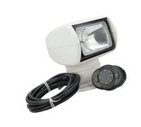 JDNH 100W 12V 24V Marine Search Light with Remote Control & 800m Projection Distance Suitable for Yachts Boats Various Vessels Remote Control Searchlight