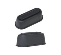 JDNH 1Pair Luggage Bottom Side Stand Feet Baggage Replacement Studs Foot Black Pad for All Suitcases Luggage Parts Baggage Studs