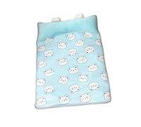 JDNH 2. Cozy Cooling Pet Bed For Small Breeds Anti-Slip Ice Silk Pad Washable Comfortable Resting Mat Cats & Dogs Bedding Dog Cats Cooling Mat