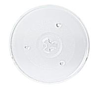 JDNH 27cm Glass Microwave Turntable Tray Replacement Plate Safe Dishwasher for Accessories Glass Rotating Base