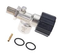 JDNH 5 / 8inch Air Tanks Refill Adapter Stainless Steel Diving Tanks Cylinder Valves Quick Connector Quick Connector Air Filling Station Refill Adapter