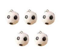 JDNH 5 Count Football Charm Jewelry Making Necklace Pendant Resin Texture for and Craft Accessories Football Basketball Keychain