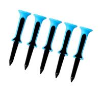 JDNH 5pack Multicolor Golfs Tees Practice Wear-resisting Flexible for Various Playing Conditions High Impacts