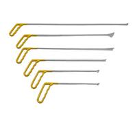 JDNH 6Pcs Car Dents Easy to Use Push Rod Hooks Crowbars Professional Hand Tools Tool