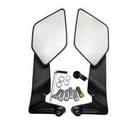 JDNH Adjustable Motorcycle Rear View Reflector for Clear Visibility & Enhances in Various Riding Condition 2pcs Motorcycle Rear View Reflector with Wide Angles