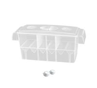 JDNH Aquarium Isolation Tanks for Fish and Shrimp Breeding and Hatching for Isolating Sick or Hatching Eggs Removable Partition Breeding Station