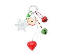 JDNH Bag Charm Pendant Keyring Christmas Braided Rope Keychain for Backpack Purses Handbags Decorations Accessories Pendant