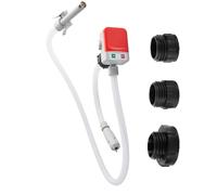 JDNH Battery Powered Oil Pumps Auto Stop Function 9.08L / Min Flows Gasolines Transfer 51Inch Flexible Hose Transfer Pumps Battery Powered