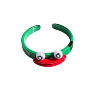 JDNH Colorful Silicone Rings Stylish Ugly Doll Accessory Adjustable Size Open Fingers Jewelry For Daily Wear And Parties Handmade Accessory