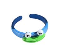 JDNH Colorful Silicone Rings Stylish Ugly Doll Accessory Adjustable Size Open Fingers Jewelry For Daily Wear And Parties Handmade Accessory