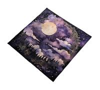 JDNH Divination Tablecloth Card Mat Astrological Altars Cloth Pad Tarots Table Cover Cloth Board Game Pad Tarot Readings Gaming Table Mat