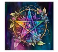 JDNH Divinations Tablecloth Card Mat Table Covers Astrological Oracles Pad Tarots Table Cloth Altars Board Game Pad Divination