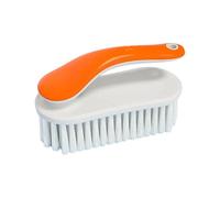 JDNH Ergonomic Shoe Brush with Dual-Sided Bristles, Non Slip Grip for Sneakers, Home Use Multi-Functional Shoe Scrubber & Stain Remover