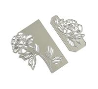 JDNH Flower Cutting Dies Carbon Steel Die Cut Templates Flower Metal Embossing Stencils for Scrapbooking Card Making Album Carbon Steel Cutting Dies